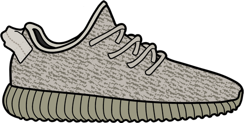 498 X 251 7 - Sticker Yeezy (498x251)