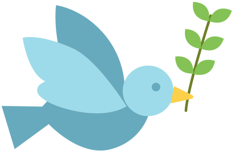 Dove With Olive Branch Png - Dove With Olive Branch Transparent (512x512)