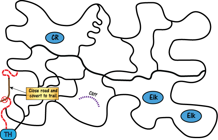 Add A Connector Out Of The Trailhead - Trail (695x445)