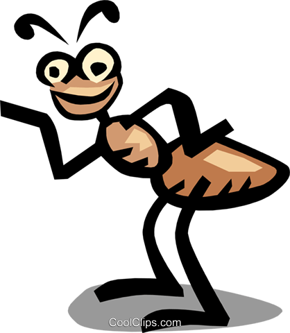 Hormiga Libres De Derechos Ilustraciones De Vectores - Hormiga Libres De Derechos Ilustraciones De Vectores (418x480)