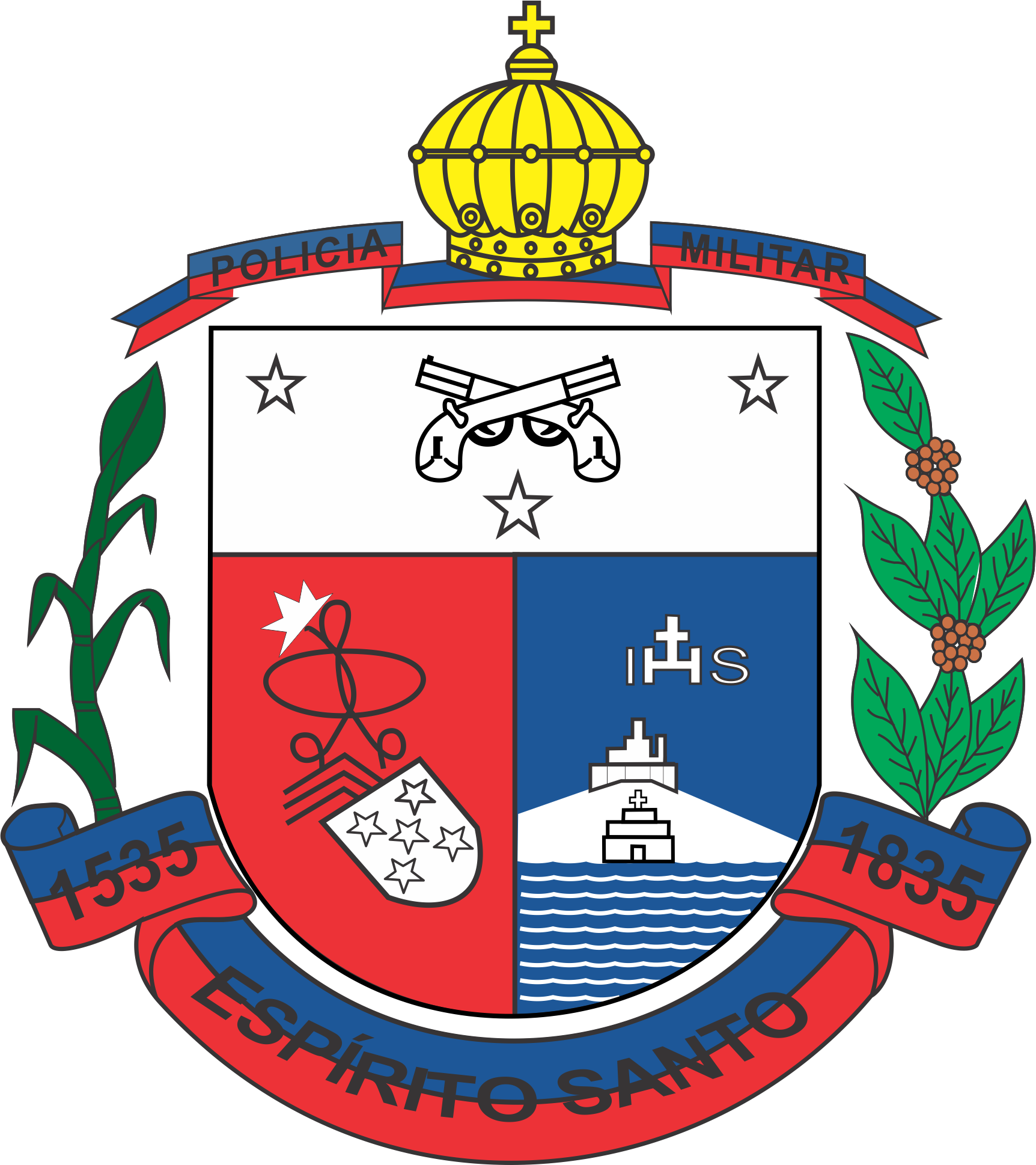Nº 5 - 954 - 924/1993-cv, Decreta - Art - 1º Fica Criado - Símbolos Da Policia Militar (1724x1938)