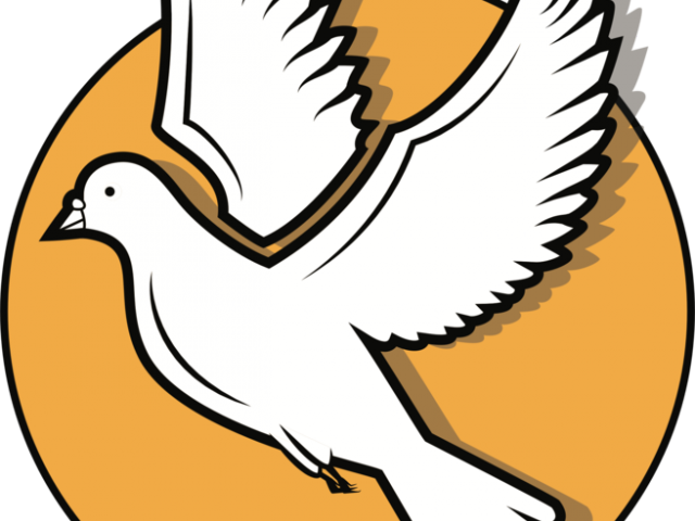 Turtle Dove Clipart Symbol - Vektor Merpati (640x480)