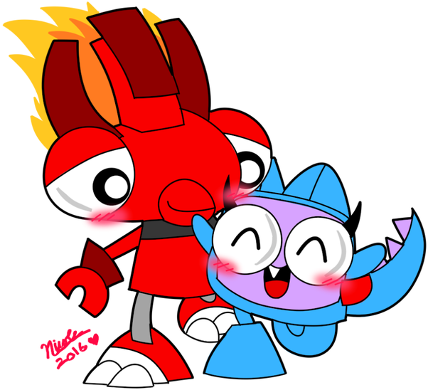 Valentines Stroll~ By Beansthecat - Cartoon (1024x551)