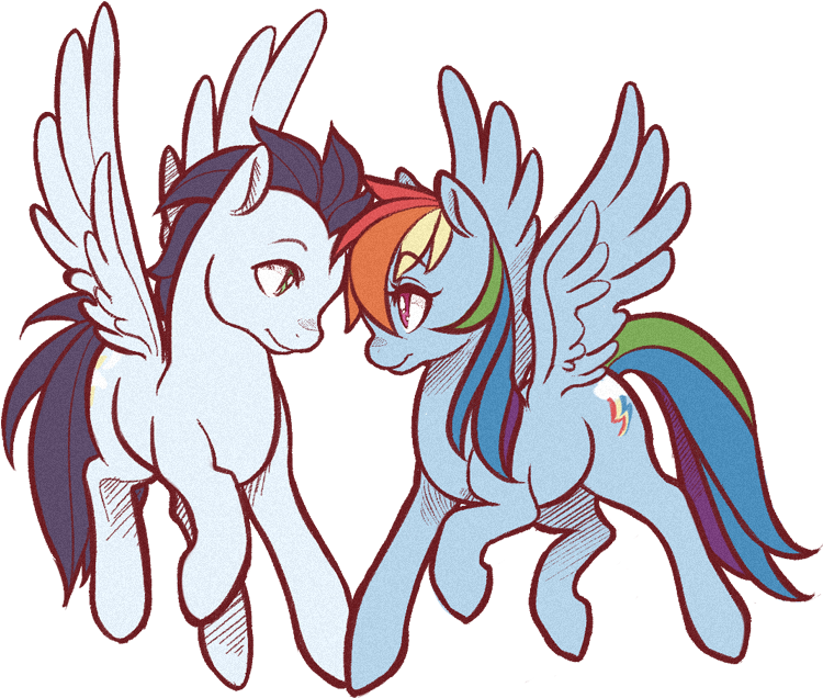 Rainbow Dash Pinkie Pie Rarity Applejack Twilight Sparkle - Namorado Da Rainbow Dash (790x668)