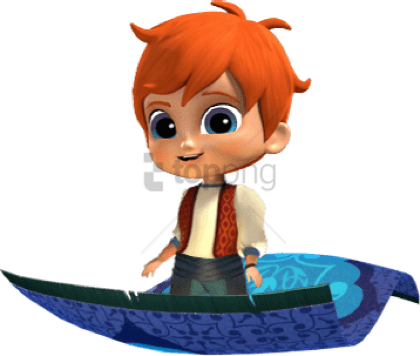 Free Png Download Shimmer And Shine Zac On Flying Carpet - Shimmer Y Shine Zac (851x720)