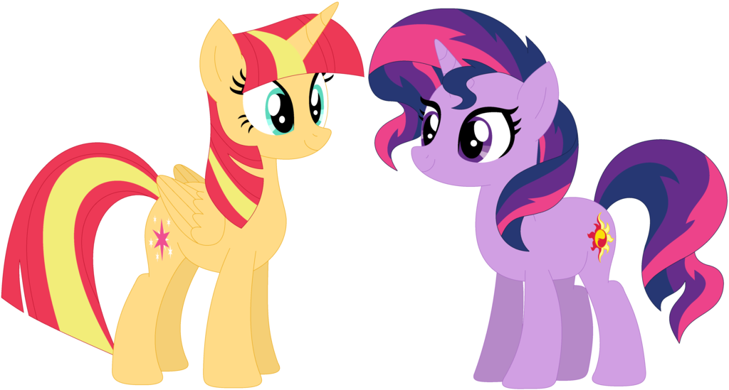 Transparent Background, Twilight Sparkle, Twilight - Cartoon (1024x549)