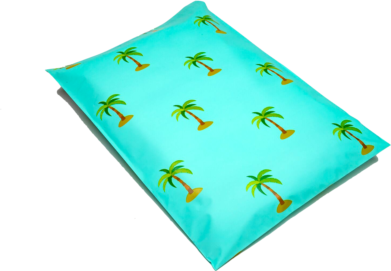 관심상품등록 >페이스북 >카카오톡 - Palm Tree Poly Mailer (1600x1066)