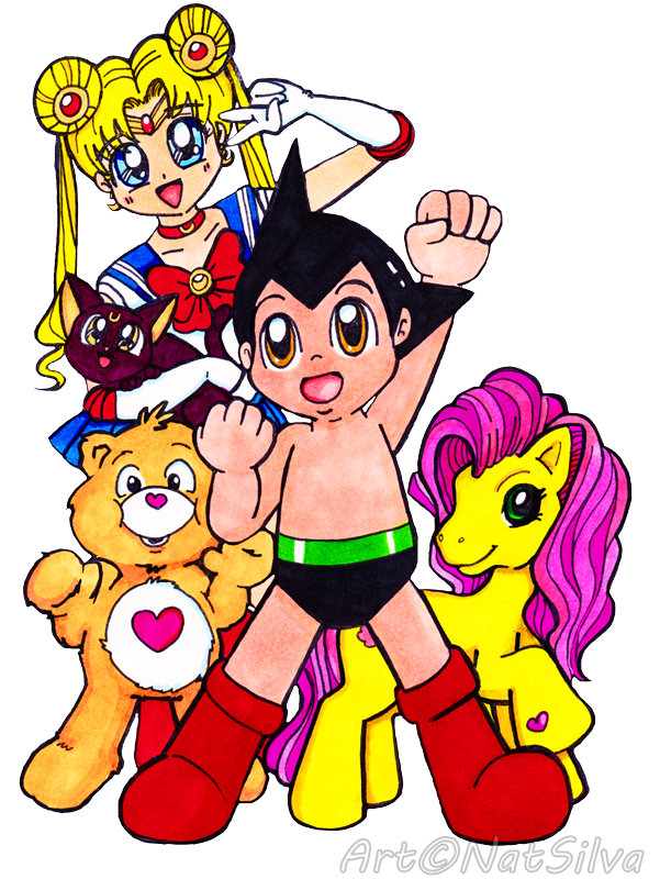 Special Blast From The Past By Natsilva Ⓒ - Cartoon (601x800)