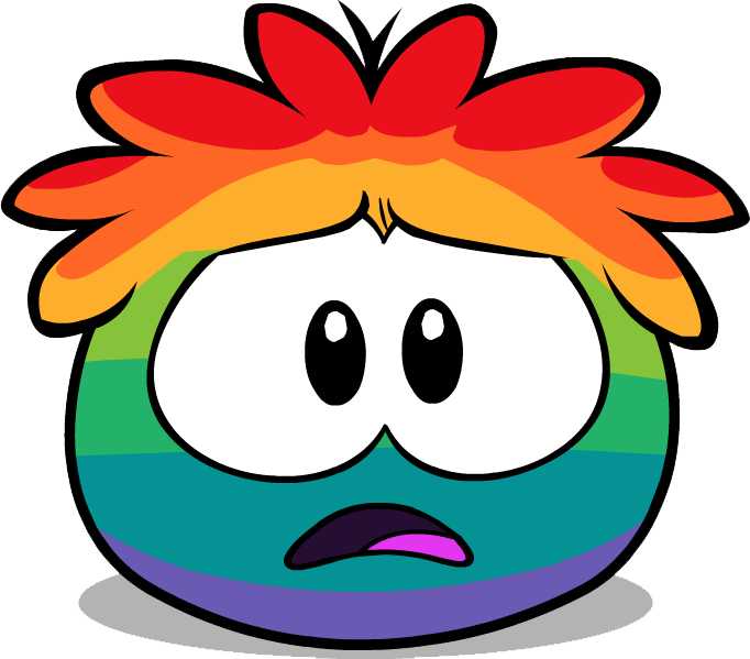 Depression Clipart Depressing - Black Club Penguin Puffle (682x599)