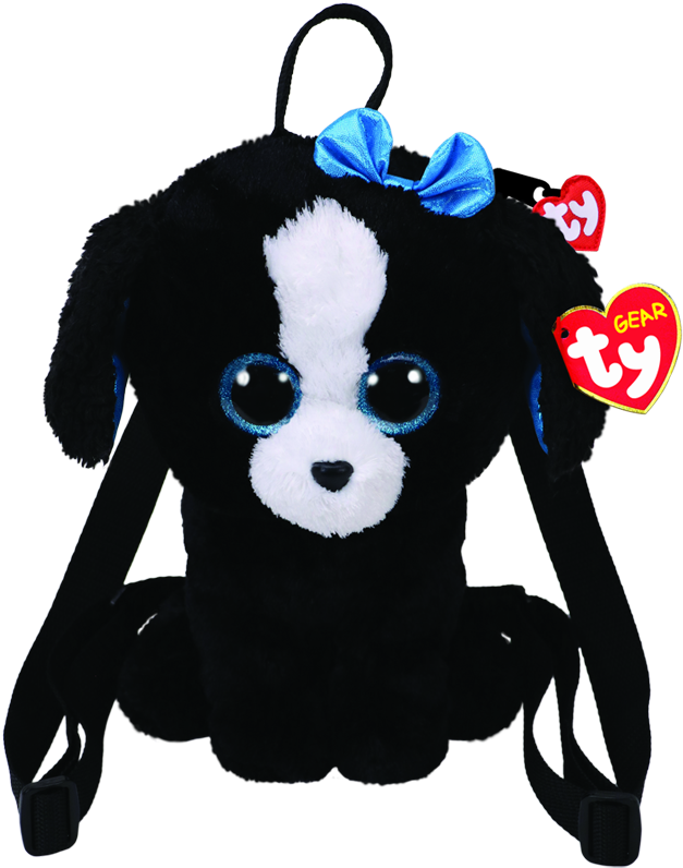 Tracey The Black Dog - Tracey Beanie Boo Backpack (640x800)