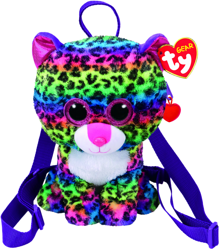 Ty Beanie Boo Dotty Leopard Backpack - Ty Beanie Boos Backpack (805x900)