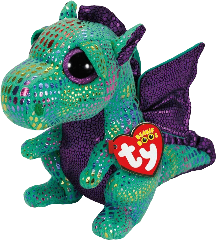 Cinder The Green Dragon 6” Plush - Ty Dragon Plush Large (1000x1000)