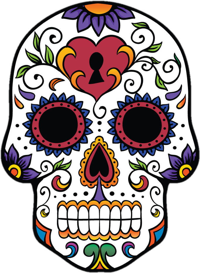 827 X 975 0 0 - Tres De Mayo Skull (827x975)