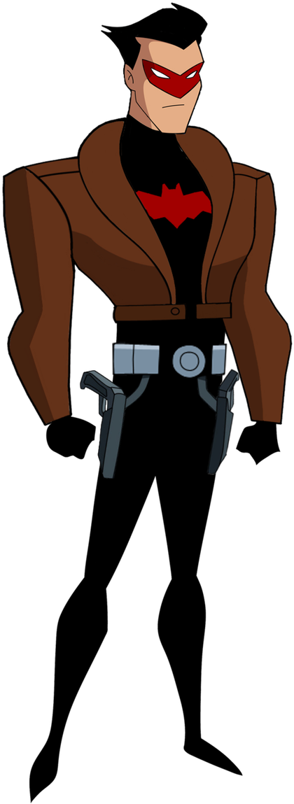 Red Hood Unmasked By Therealfb1 - Batman Tas Red Hood (632x1264)