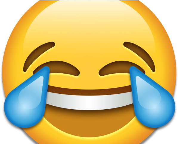 Emoji Clipart Apple - Tears Of Joy Emoji Gif (640x480)