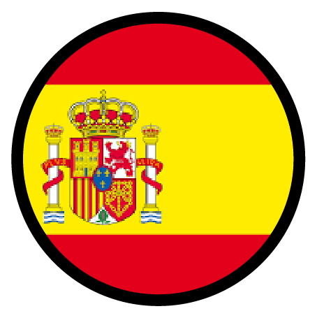 Trans'am 2011, Le Voyage D'un An De Laurent & Carole - Spain Flag (454x455)