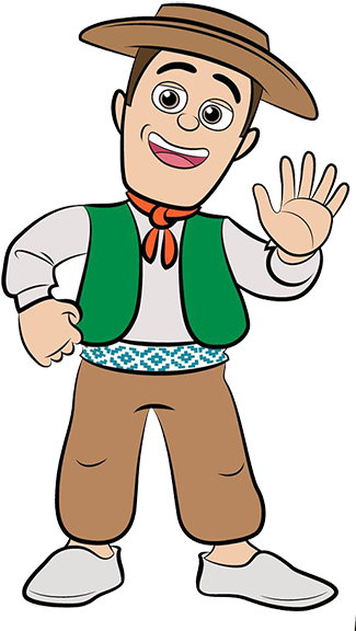 Imagenes De La Granja De Zenon - Vaca Lola Invitaciones Cumpleaños (347x600)