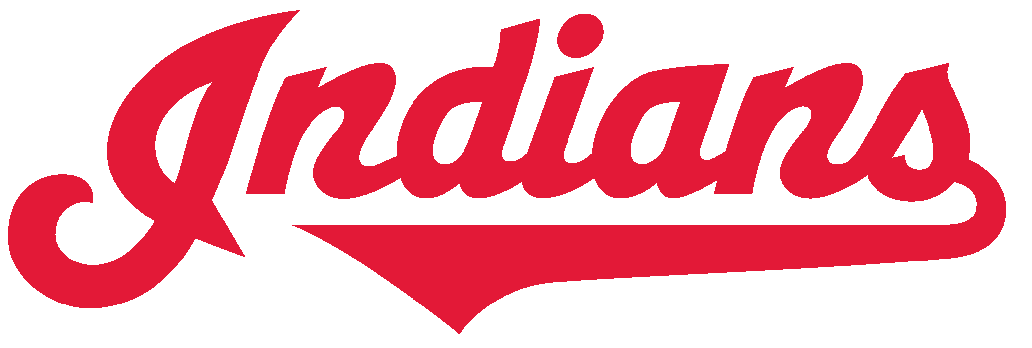 Cleveland Indians Logo - Cleveland Indians Logo Svg (2084x704)