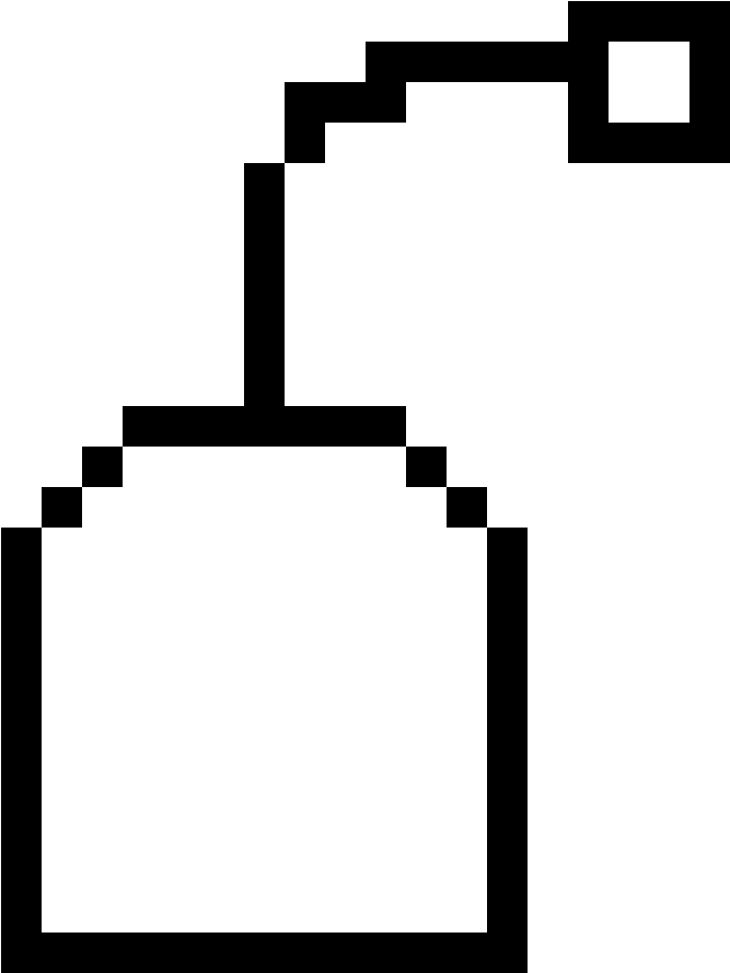 Tea Bag - Pixel Art Halloween Cat (1184x1184)