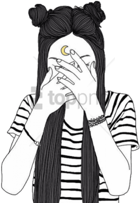 Free Png Download Girl Drawing Png Images Background - Girl Drawing Transparent Background (480x694)