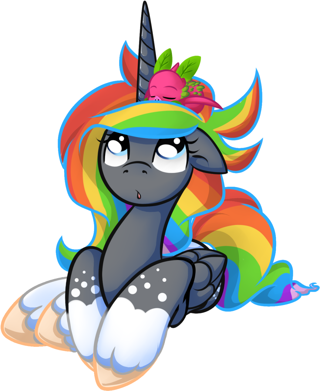 215091 Safe Solo Oc Alicorn Artist Colon Rainbowscreen - 215091 Safe Solo Oc Alicorn Artist Colon Rainbowscreen (1280x1365)
