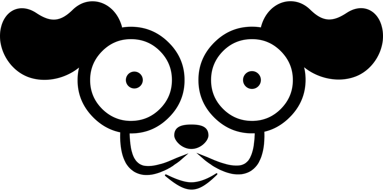 Dog-3253739 1280 - Dog Face Png Vector (1280x640)