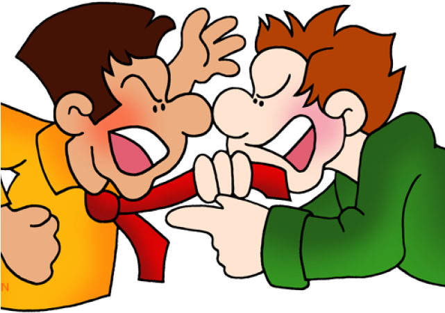 Fight Clipart Conflict - Types Of Conflict In The Landlady (640x480)