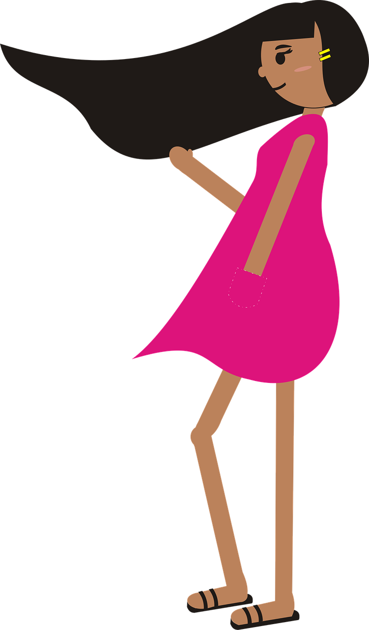 Dancer Clipart Hungarian - Niña Femenina (751x1280)