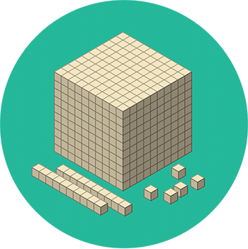 Mab Place Value Cards And Physical Items Such As Matchsticks, - Teaching Aids For Primary Maths (350x351)