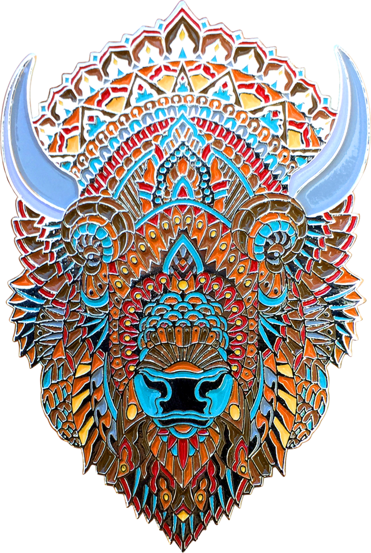 Transparent Download Bioworkz Bison Pin - Illustration (760x1133)