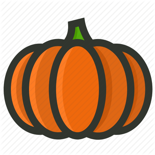 512 X 512 8 - Thanksgiving Pumpkin Icon Png (512x512)