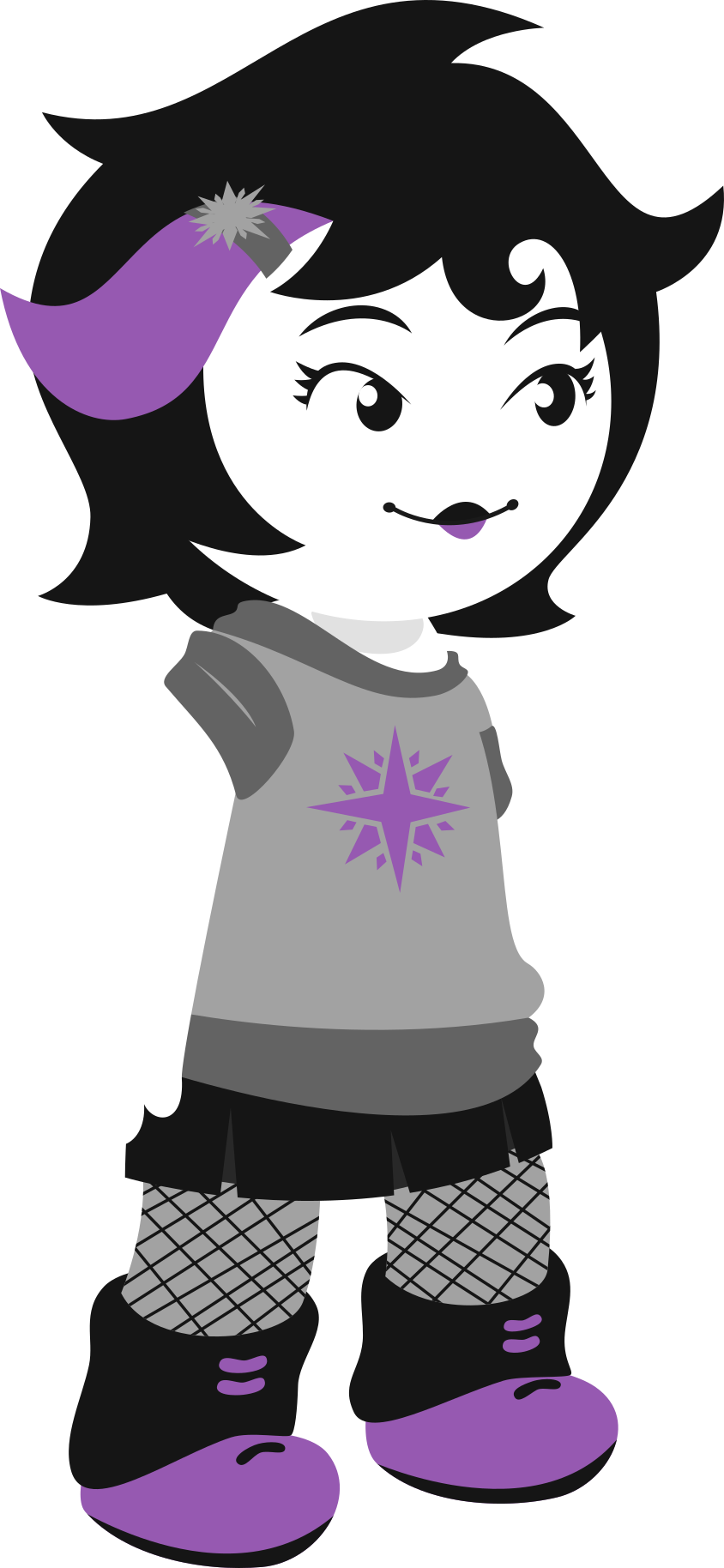 Lashes Out At Her Mum By Pretending To Be Out All Night - Cartoon (844x1828)