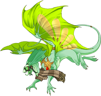 Radioactive - Flight Rising Skin Ice - (350x350) Png Clipart Download