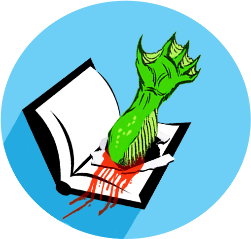 Creature From The Book Lagoon - Illustration (519x492)