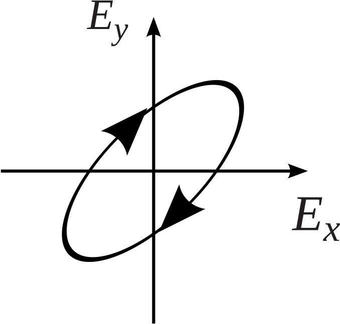 Right-elliptical Polarization A - Right-elliptical Polarization A (768x768)