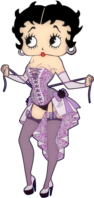 💁👙me Puse Bien Sensual Y Sexy Para Ti Mi Amor🙆👙🙋 - Betty Boop With Book (411x721)