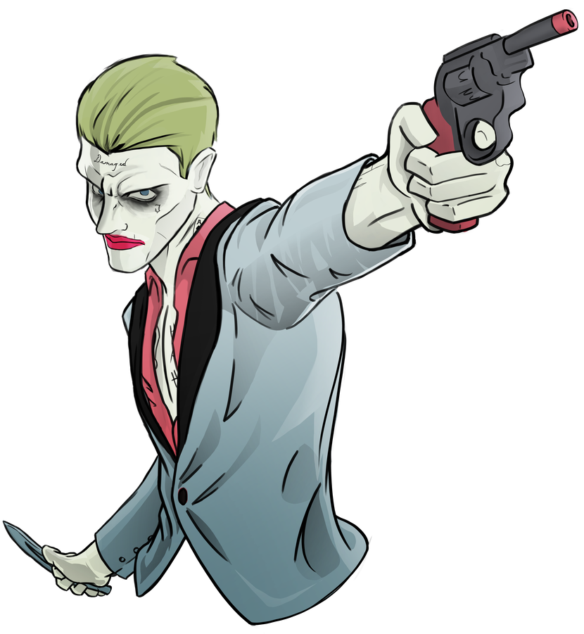 Joker Suicide Squad By Evanattard - Suicide Squad Joker Fan Art (872x916)