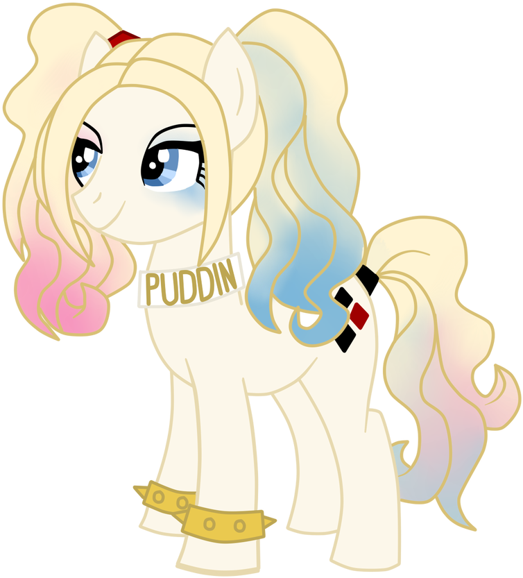 Harley Quinn By Xskylatheechidnax - Harley Quinn Pony Suicide Squad (870x919)