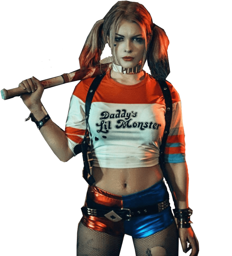 Movies - Harley Quinn Suicidé Squad Png (895x893)