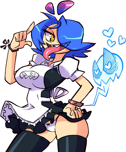 Skarpne Maid - Cartoon (512x512)