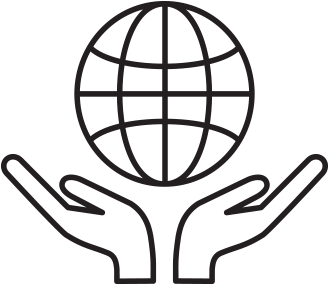 New Battery Door Electronics Optimize Power Delivery - Hands Holding Globe Clipart (350x350)