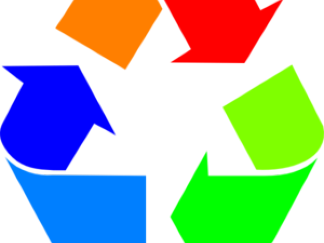 Arrow Clipart Recycling - Recycle Symbol (640x480)