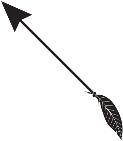 Boho Single Arrow Vector (550x550)