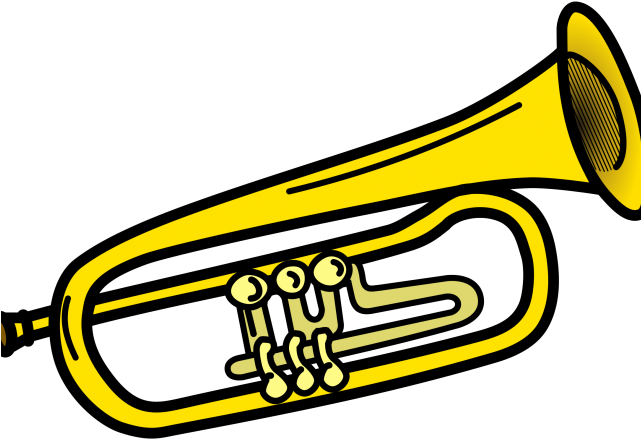 Brass Clipart Colorful - Trumpet Clipart (640x480)