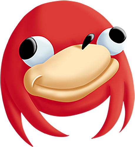 Ugandan Knuckles Transparent - Uganda Knuckles (512x512)