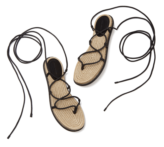Paul Andrew Wrap It Up Sandals - Illustration (682x611)