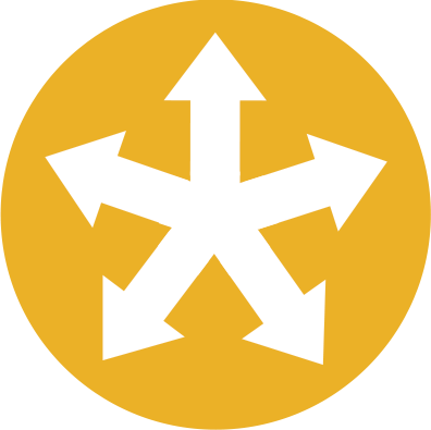 Saved People Serve People - Emblem (396x395)