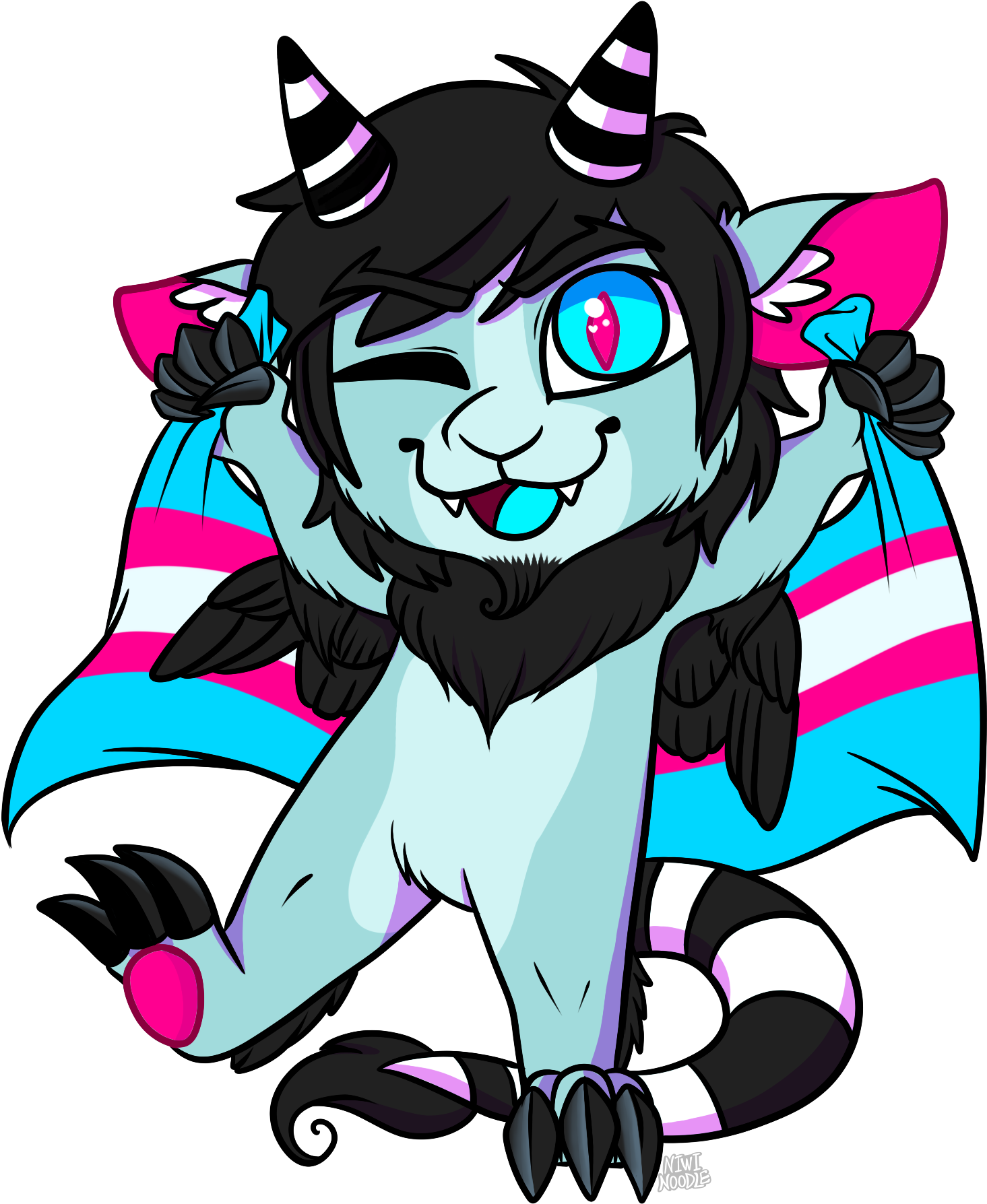 Pride Fursona - Pride Fursona (1508x1805)
