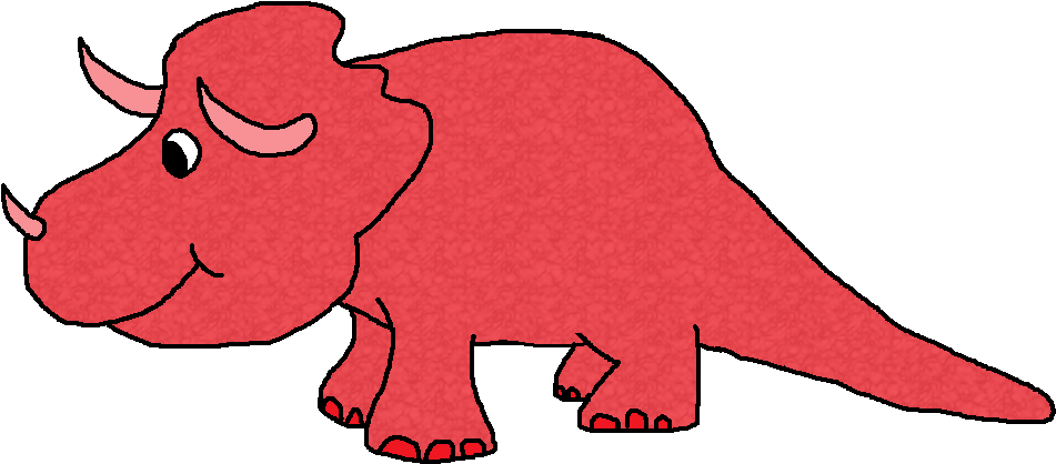 Dinosaurs Clipart Orange Dinosaur - Pink Dinosaurs Clip Art (971x436)