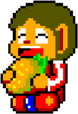 Coury Carlson - Alex Kidd Gif (400x400)